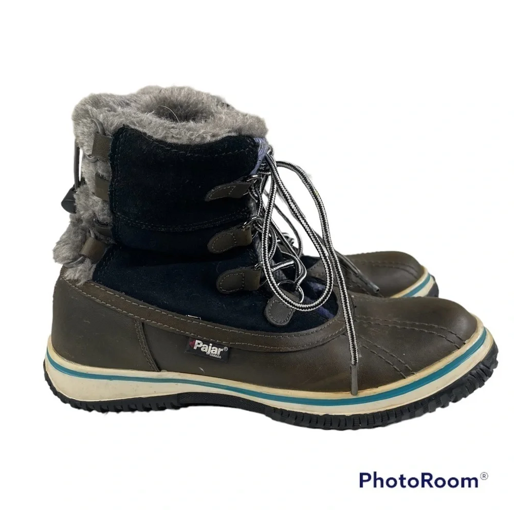 Pajar Canada‎ Iceberg Lace Up Ankle Boot Size 7.5